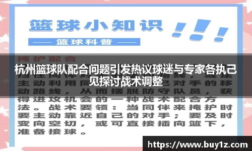 杭州篮球队配合问题引发热议球迷与专家各执己见探讨战术调整